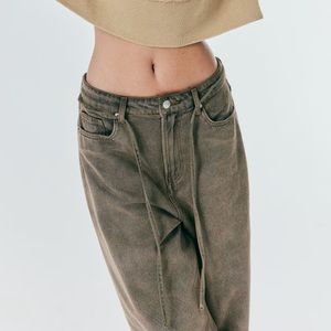 90s baggy regular jeans h&m